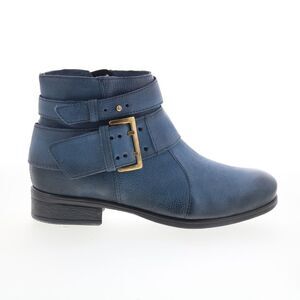 Miz Mooz Womens Shermie Blue Boots (NWT)
